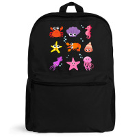 Crustacean Core Aesthetic Crustaceans Crab Lobster Backpack | Artistshot