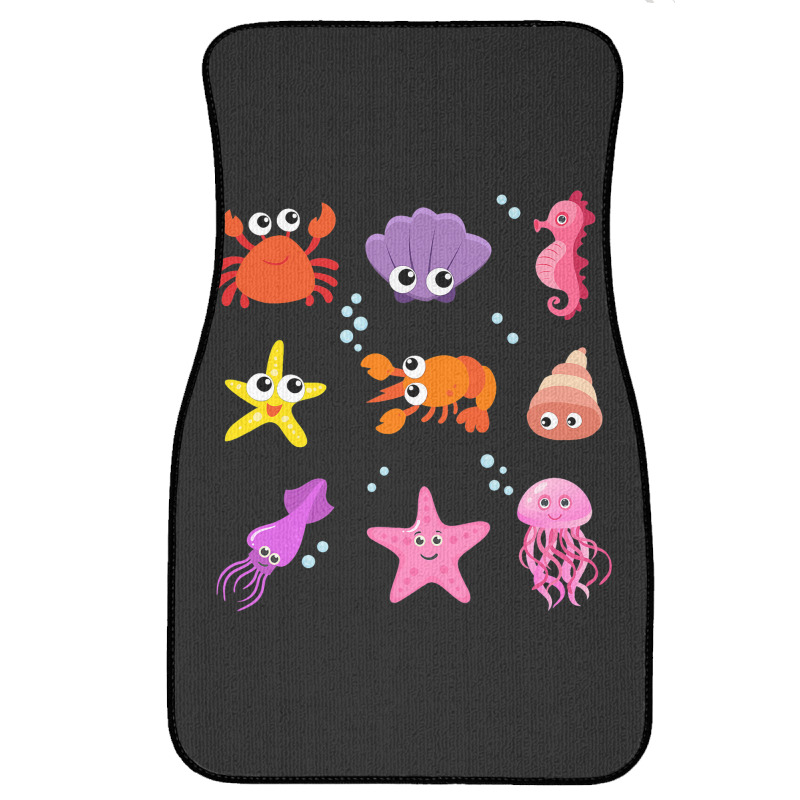 Crustacean Core Aesthetic Crustaceans Crab Lobster Front Car Mat | Artistshot