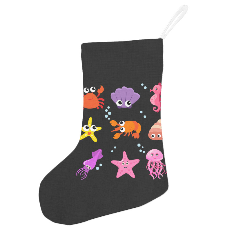 Crustacean Core Aesthetic Crustaceans Crab Lobster Holiday Stocking | Artistshot