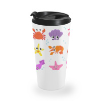 Crustacean Core Aesthetic Crustaceans Crab Lobster Travel Mug | Artistshot