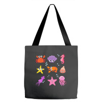 Crustacean Core Aesthetic Crustaceans Crab Lobster Tote Bags | Artistshot