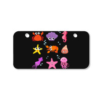 Crustacean Core Aesthetic Crustaceans Crab Lobster Bicycle License Plate | Artistshot