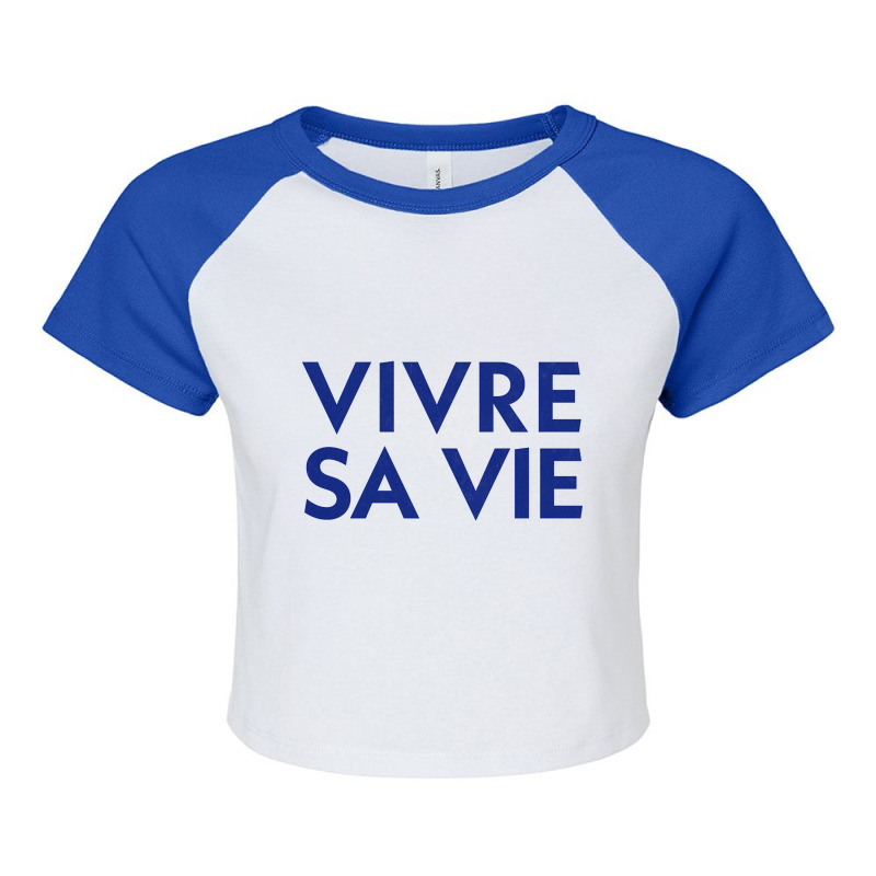 Limited Edition Vivre Sa Vie Raglan Crop Top by greggjvandervor | Artistshot