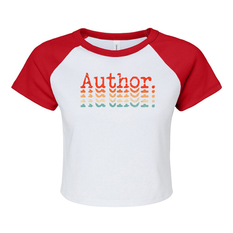 Author Novel Book Creative Writing Vintage T Shirt Raglan Crop Top by hyong5i4 | Artistshot