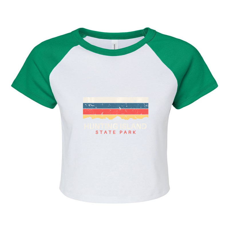 Hot Trend Hunting Island State Park South Carolina Sc Raglan Crop Top by Estrada Link | Artistshot