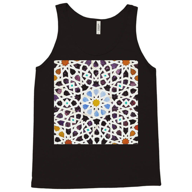 Tiles T  Shirtzellige Moroccan Mosaic Tilework T  Shirt Tank Top | Artistshot