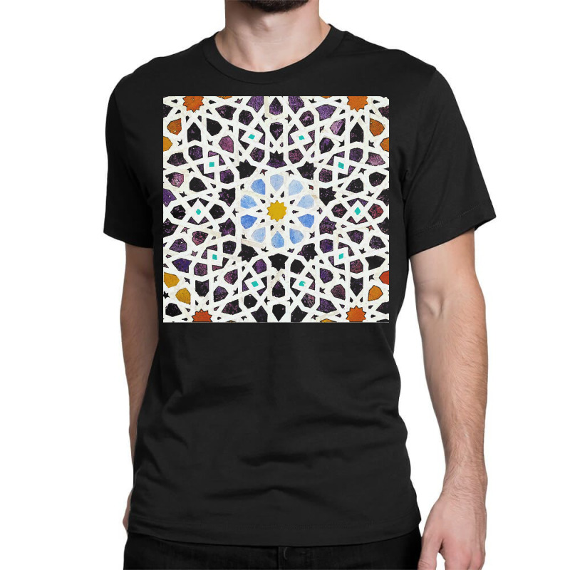 Tiles T  Shirtzellige Moroccan Mosaic Tilework T  Shirt Classic T-shirt | Artistshot