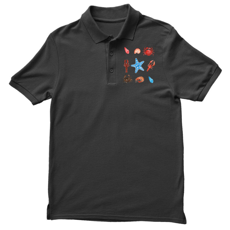 Crustacean Core Aesthetic Crustaceans Crab Lobster Men's Polo Shirt | Artistshot