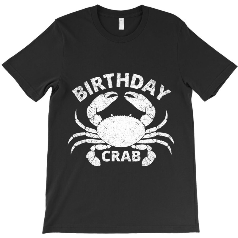 Birthday Crab T Shirt Crab Lover Vintage Crabbing  T-shirt | Artistshot