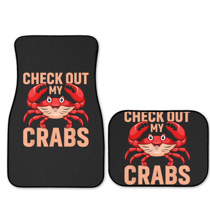 Checkout My Crabs Shellfish Crab Crustacean Crabs  Full Set Car Mats | Artistshot