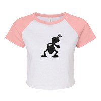 Eating Ants Cartoon Animals Causes Pandemics T-shirts Collection With  Raglan Crop Top | Artistshot