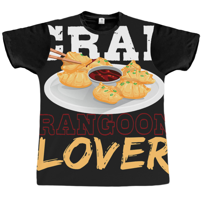 Crab Rangoon Lover Dimsum Dumpling Chinese Food Cr Graphic T-shirt | Artistshot