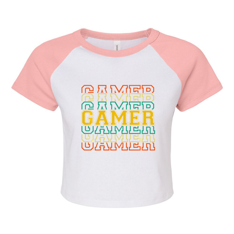 Hot Trend Gamer Video Game Player. Raglan Crop Top by Kristina Ritchey | Artistshot