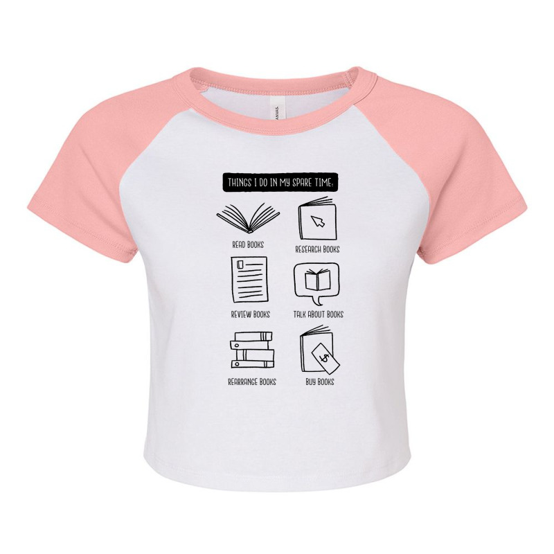 Limited Edition Books Lover Raglan Crop Top by Jerhogen528 | Artistshot