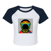 Astronaut Raglan Crop Top | Artistshot