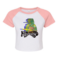 Fast Track Your King Gizzard And The Lizard Wizard Raglan Crop Top | Artistshot