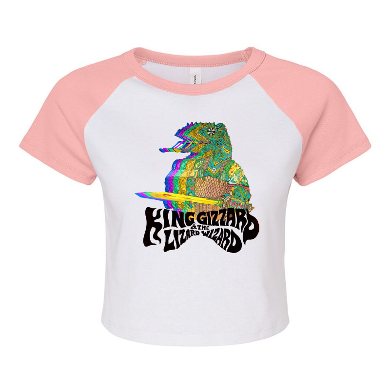 Fast Track Your King Gizzard And The Lizard Wizard Raglan Crop Top by yadirtayshad | Artistshot