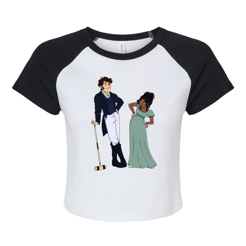 Anthony And Kate Fanart Raglan Crop Top by RONALDPOYNTER | Artistshot