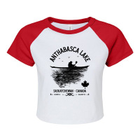 Lake Anthabasca, Saskatchewan - Canada Location Lakes Raglan Crop Top | Artistshot