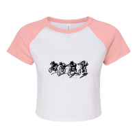 Bmx-wdeh3 Raglan Crop Top | Artistshot