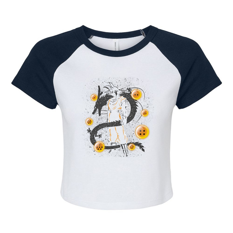 Trending Balls Of Dragon Raglan Crop Top by Jerhogen528 | Artistshot