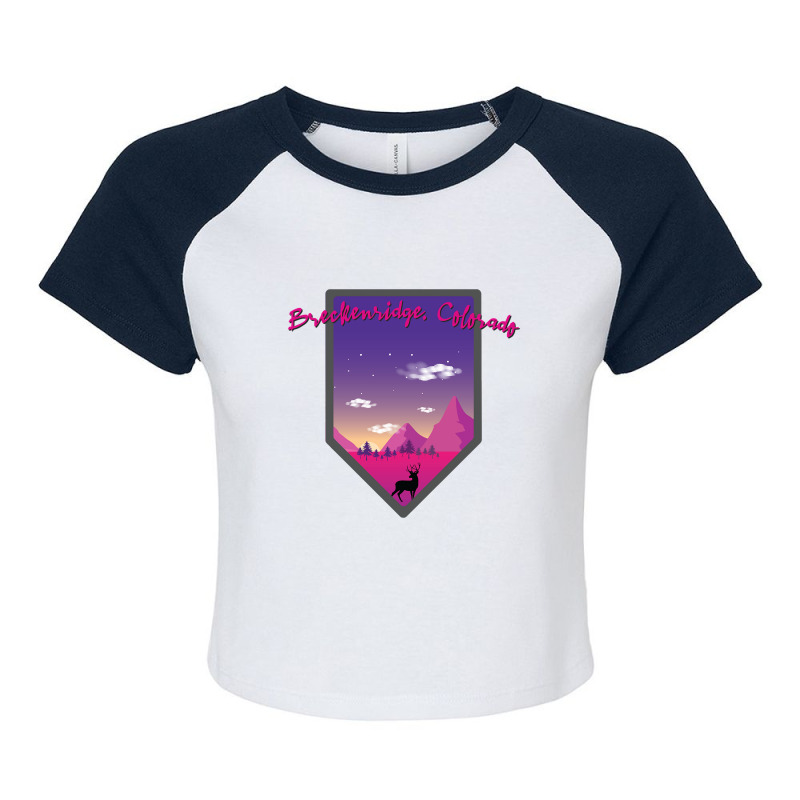 Breckenridge Colorado-ljhpd Raglan Crop Top by nuanceteams169 | Artistshot