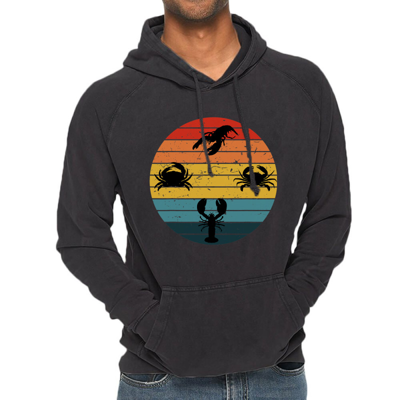 Crustacean Core Crustaceancore Aesthetic Crustacea Vintage Hoodie | Artistshot