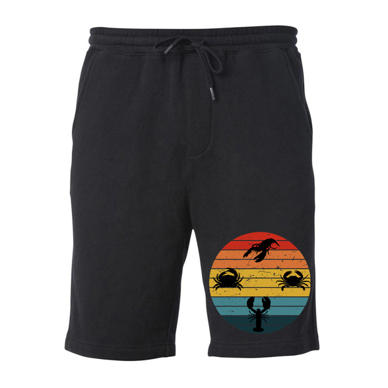 Crustacean Core Crustaceancore Aesthetic Crustacea Fleece Short | Artistshot