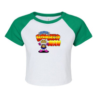 Blow Them Up Raglan Crop Top | Artistshot