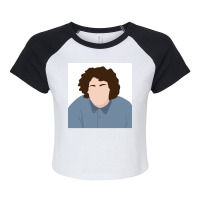 Hobo Johnson Outline Poster Hippie Raglan Crop Top | Artistshot