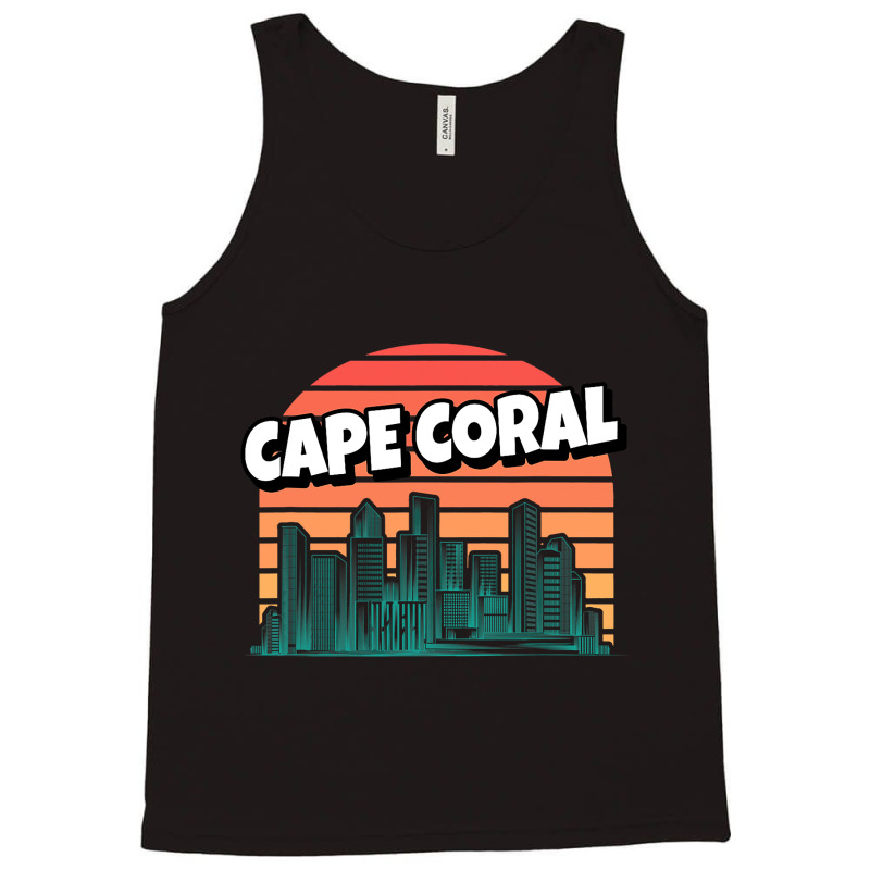 Cape Coral Retro Vintage Traveling Traveler Tank Top | Artistshot