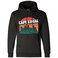 Cape Coral Retro Vintage Traveling Traveler Champion Hoodie | Artistshot