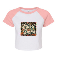 Beautiful Flowers Quest Elliott Proud Name Raglan Crop Top | Artistshot