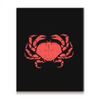 Crab Crustacean Metal Print Vertical | Artistshot