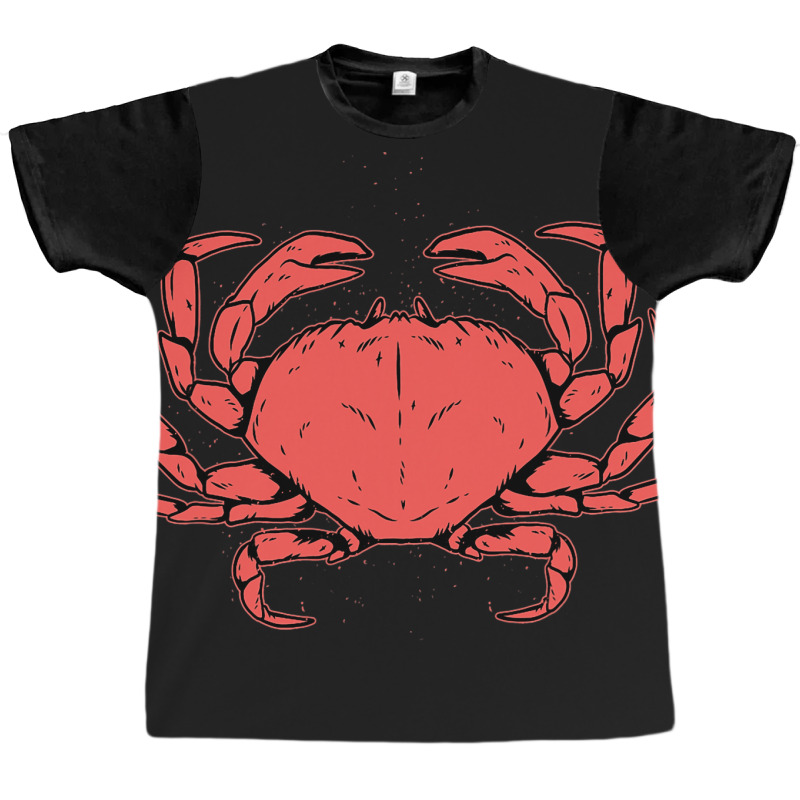 Crab Crustacean Graphic T-shirt | Artistshot