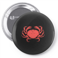 Crab Crustacean Pin-back Button | Artistshot