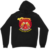 Cheers Beers To My Fifty 50 Years Funny Birthday Unisex Hoodie | Artistshot