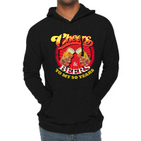 Cheers Beers To My Fifty 50 Years Funny Birthday Lightweight Hoodie | Artistshot