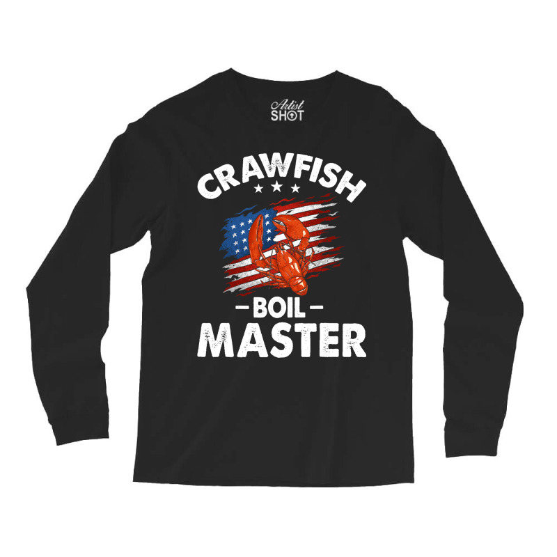 Crawfish Boil Master 2crawfish Boiling Crab Mud Bu Long Sleeve Shirts | Artistshot