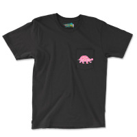 Cute Hearts Turtle Funny Animals Lover Valentines  Pocket T-shirt | Artistshot