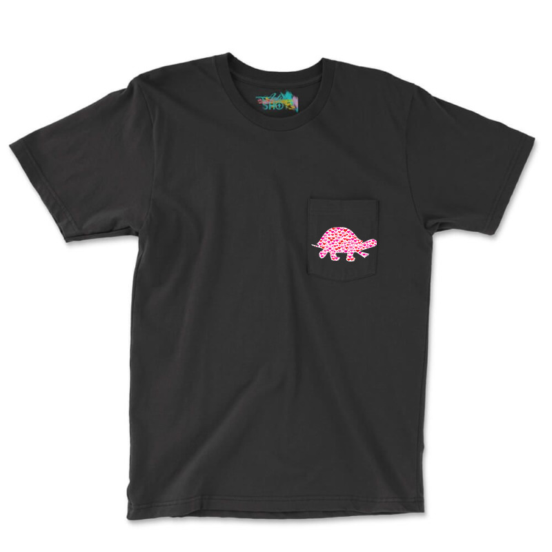 Cute Hearts Turtle Funny Animals Lover Valentines  Pocket T-shirt | Artistshot