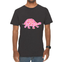 Cute Hearts Turtle Funny Animals Lover Valentines  Vintage T-shirt | Artistshot