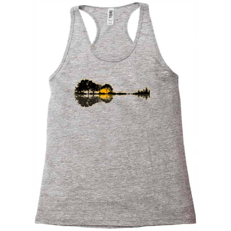 Nature Guitar Racerback Tank by crmedia | Artistshot