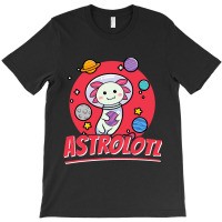 Cute Axolotl Salamander Cartoon Gift Kawaii Astrol T-shirt | Artistshot