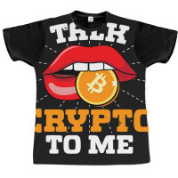 Crypto Trader Cryptocurrency Blockchain Hodl Candl Graphic T-shirt | Artistshot