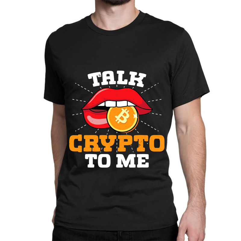 Crypto Trader Cryptocurrency Blockchain Hodl Candl Classic T-shirt by Vibrantora | Artistshot