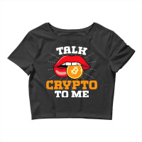 Crypto Trader Cryptocurrency Blockchain Hodl Candl Crop Top | Artistshot