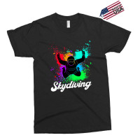 Color Splash Skydiving Exclusive T-shirt | Artistshot