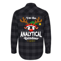 Christmas Pjs Analytical Xmas Reindeer Matching Flannel Shirt | Artistshot