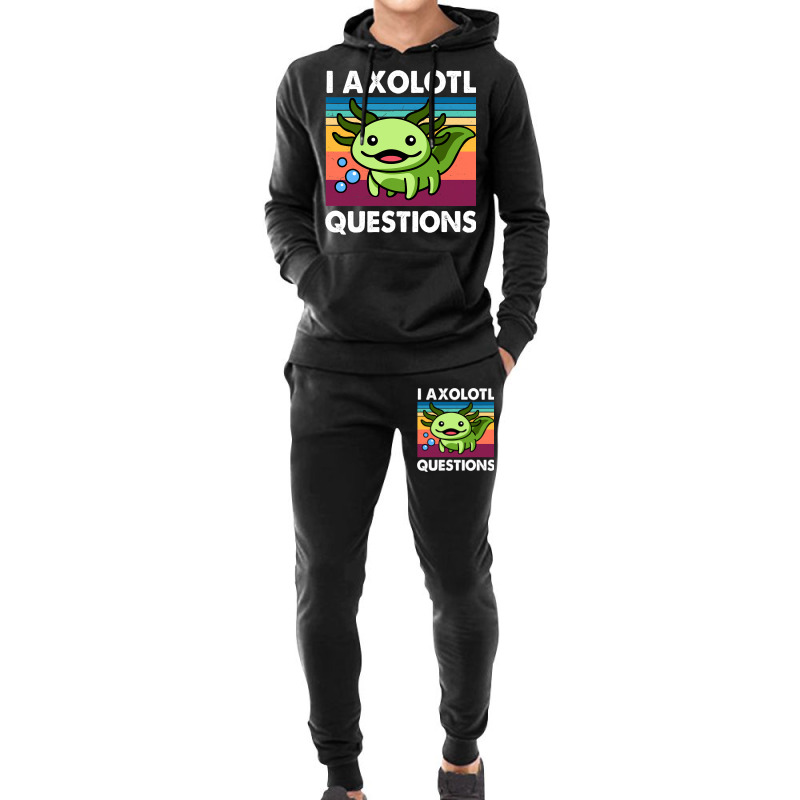 Cute Axolotl Shirt Funny I Axolotl Questions Salam Hoodie & Jogger Set | Artistshot